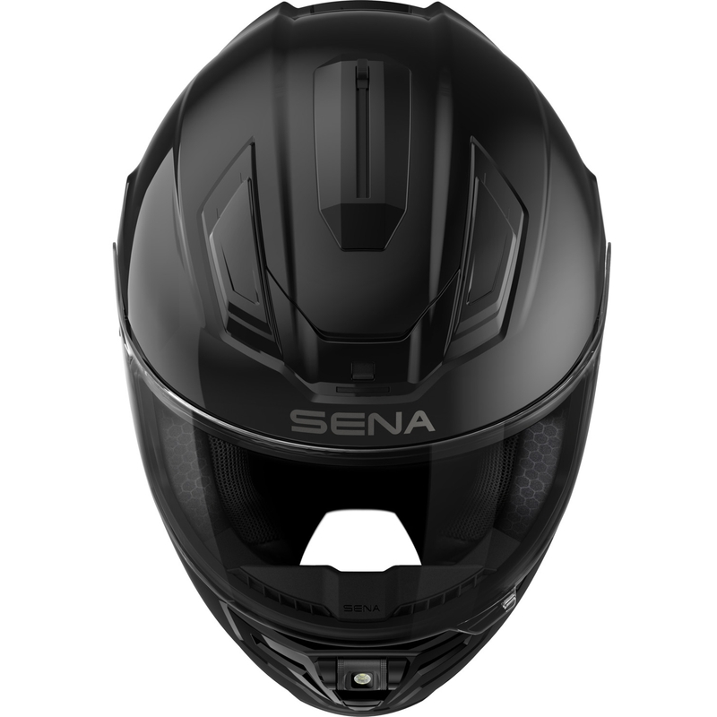 SENA Phantom zárt motoros bukósisak mesh headsettel matt fekete