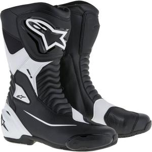 Alpinestars SMX-S motoros csizma fekete-fehér