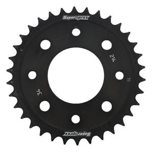 Csillagkerék SUPERSPROX RFE-214:34-BLK fekete 34 fogak,420