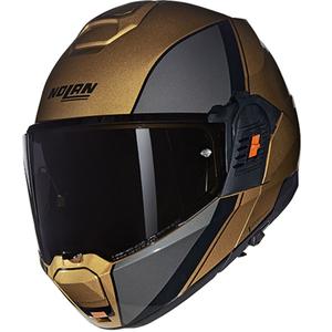 Nolan N120-1 Verniciatura Speciale N-COM 342 hátrahajtható állú motoros bukósisak homok-fekete