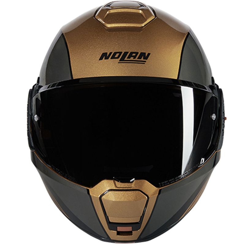 Nolan N120-1 Verniciatura Speciale N-COM 342 hátrahajtható állú motoros bukósisak homok-fekete