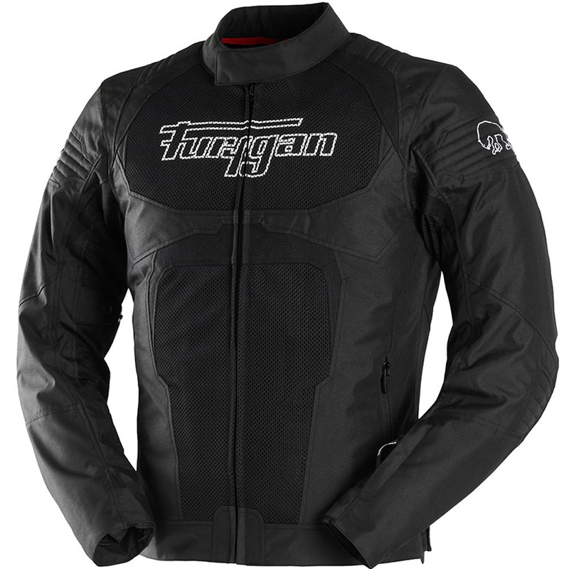 Furygan WB08 Vented + motoros kabát fekete-fehér