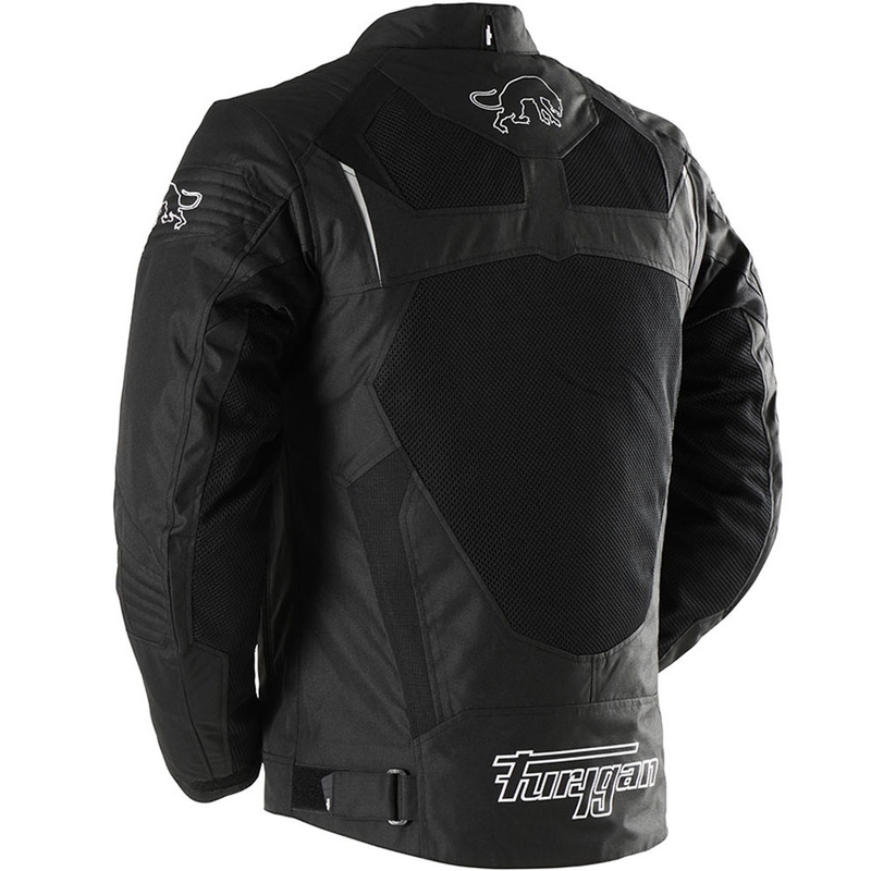 Furygan WB08 Vented + motoros kabát fekete-fehér