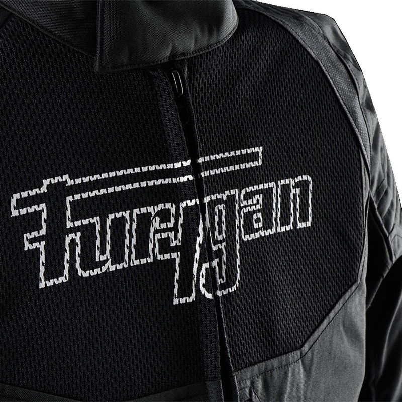 Furygan WB08 Vented + motoros kabát fekete-fehér