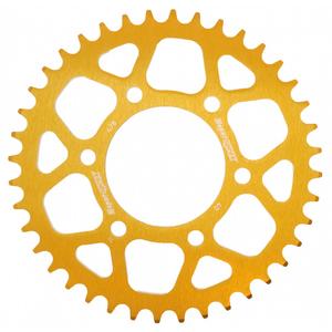 Rear ALU sprocket SUPERSPROX RAL-478:40-GLD arany 40 fogak,520