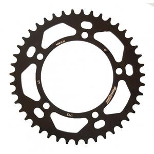 Rear ALU sprocket SUPERSPROX RAL-1793:43-BLK fekete 43 fogak,520