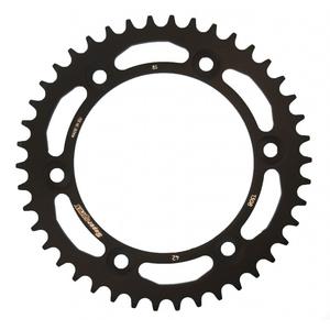 Rear ALU sprocket SUPERSPROX RAL-1308:42-BLK fekete 42 fogak,520