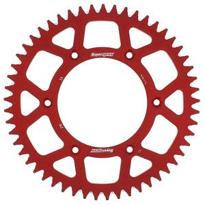 Alumínium csillagkerék SUPERSPROX RAL-210:53-RED piros 53 fogak,520