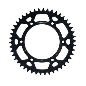 Alumínium csillagkerék SUPERSPROX RAL-990:46-BLK fekete 46 fogak,520
