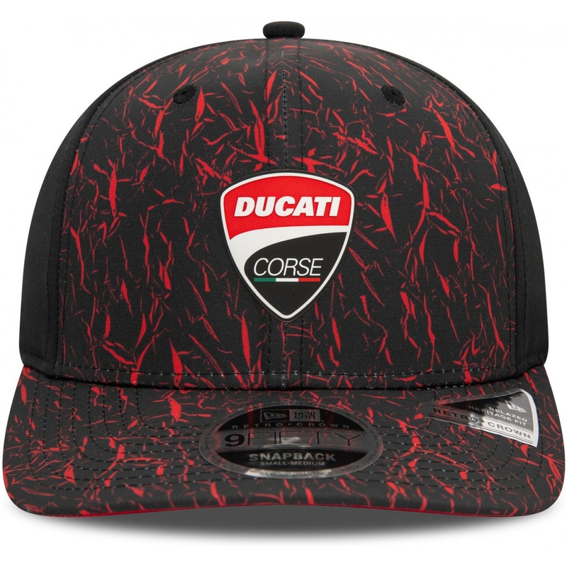 Ducati siltes sapka fekete