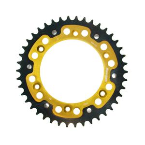 Rear sprocket SUPERSPROX STEALTH RST-990:42-GLD arany 42 fogak,520