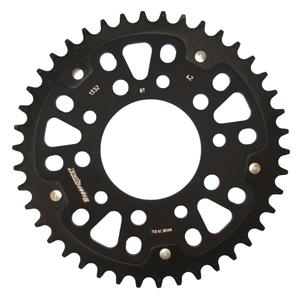 Csillagkerék SUPERSPROX STEALTH RST-1332:42-BLK fekete 42 fogak,525