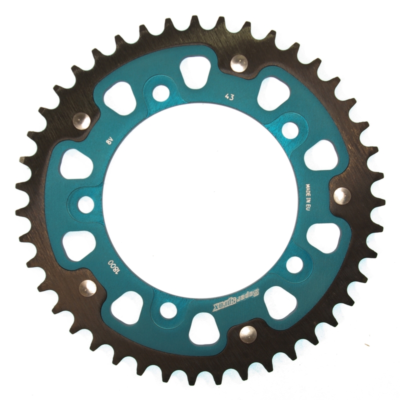 Csillagkerék SUPERSPROX STEALTH kék 43 fogak,530