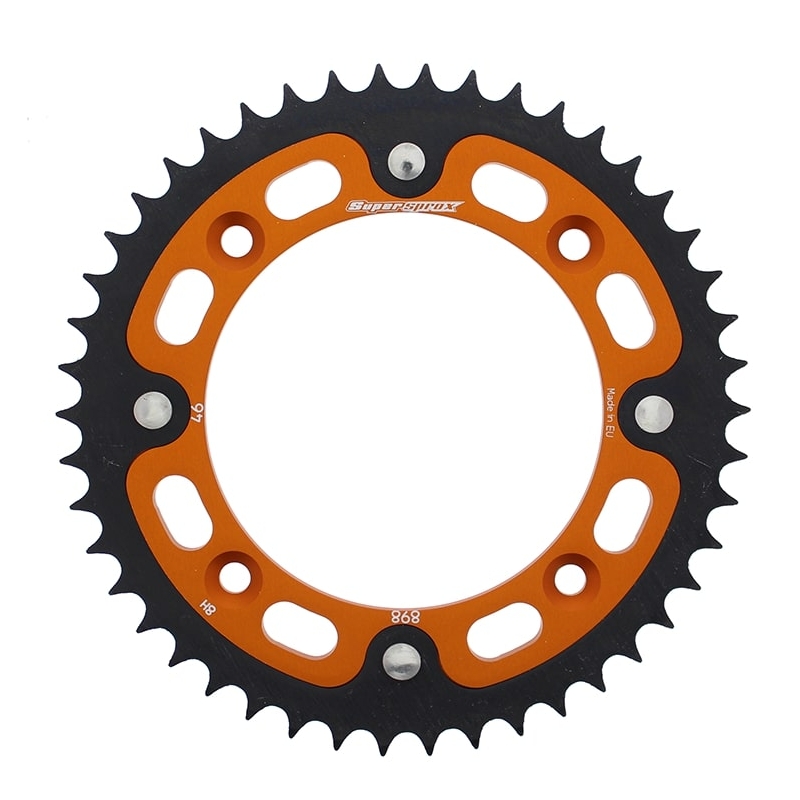 Csillagkerék SUPERSPROX STEALTH narancssárga 46 fogak,428