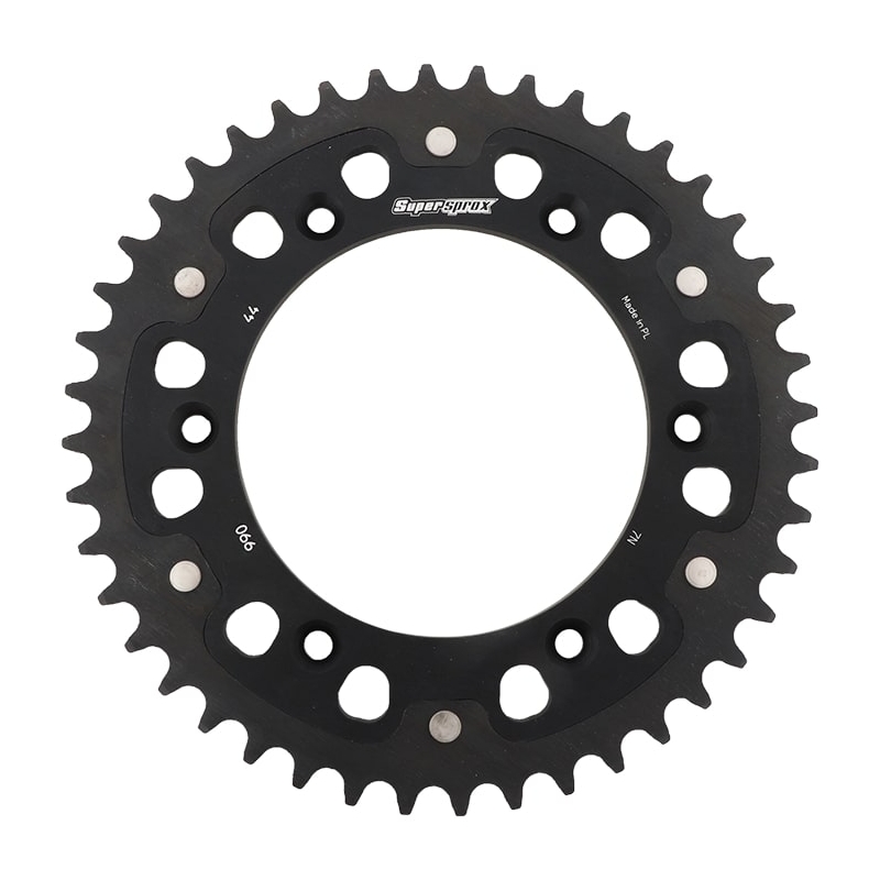Csillagkerék SUPERSPROX STEALTH fekete 44 fogak,520