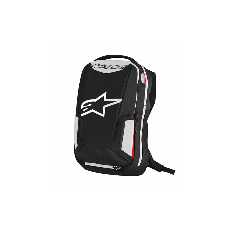 Alpinestars City Hunter hátizsák fekete-fehér-piros