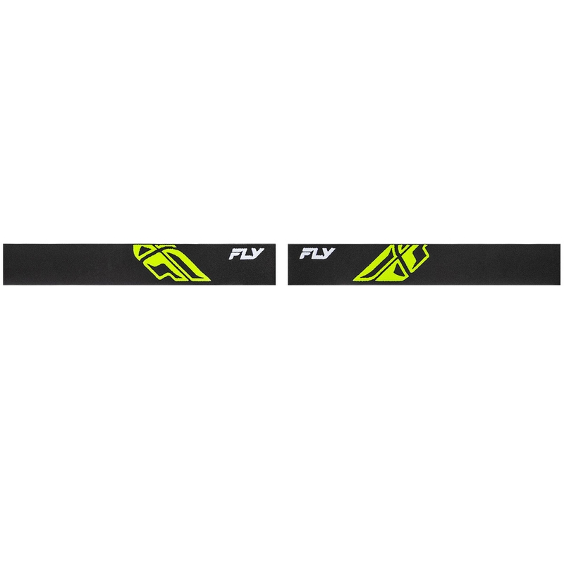 Fly Racing Focus gyerek motokrossz szemüveg fekete-fluo zöld átlátszó plexivel