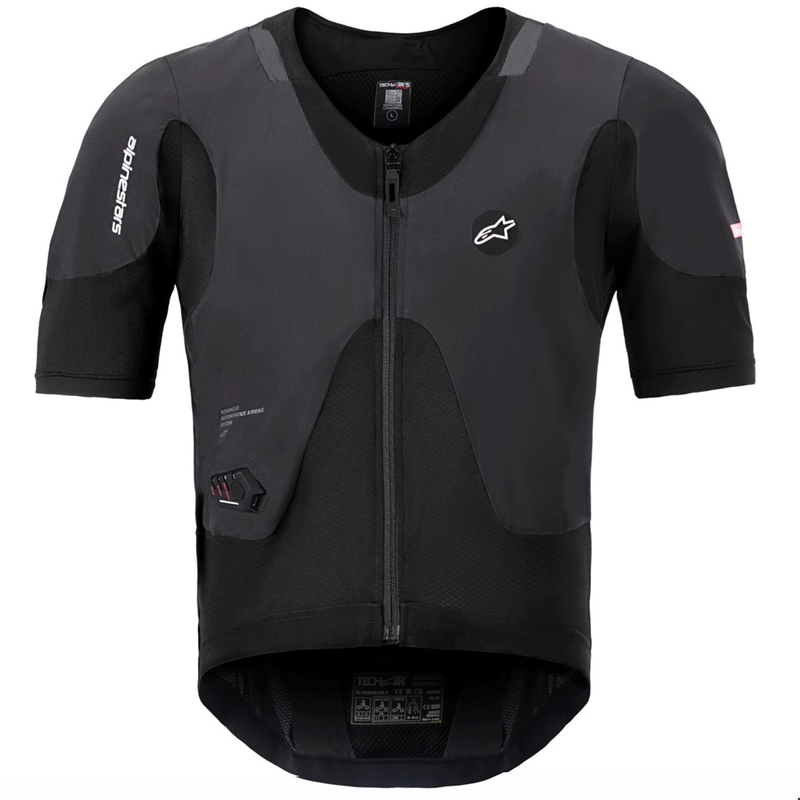 Alpinestars TECH-AIR®5 PLASMA system légzsákmellény fekete