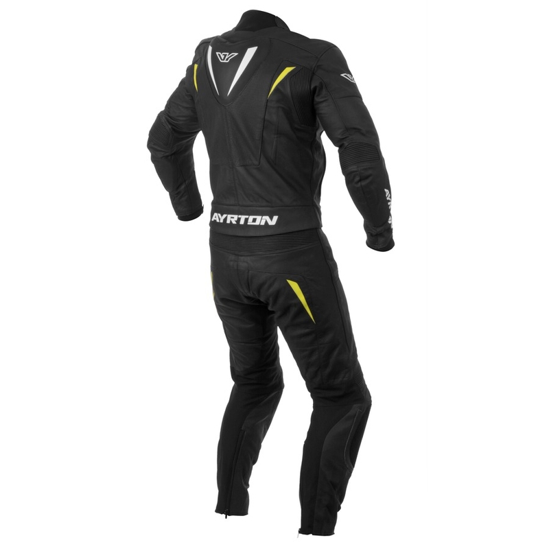 OverallS Ayrton Curtiss V8 fekete-fluo sárga