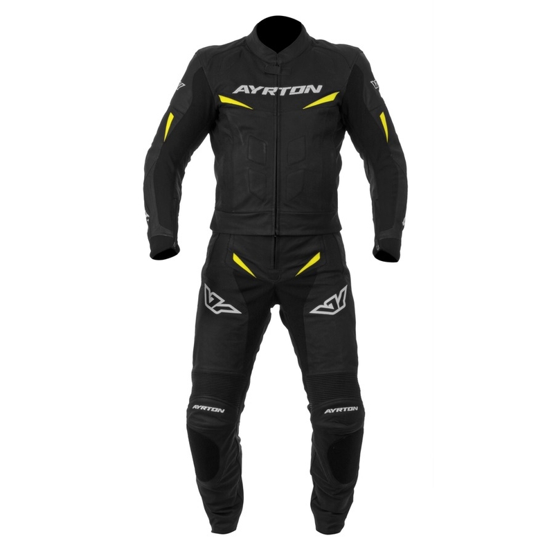 OverallS Ayrton Curtiss V8 fekete-fluo sárga