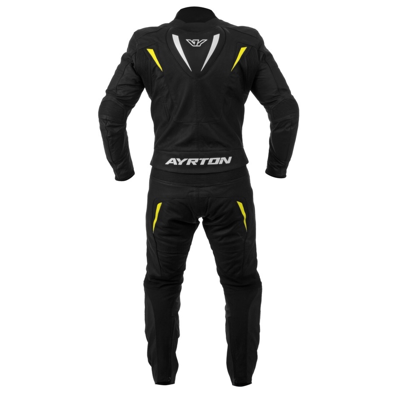 OverallS Ayrton Curtiss V8 fekete-fluo sárga
