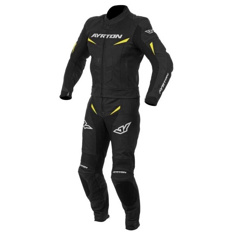 OverallS Ayrton Curtiss V8 fekete-fluo sárga