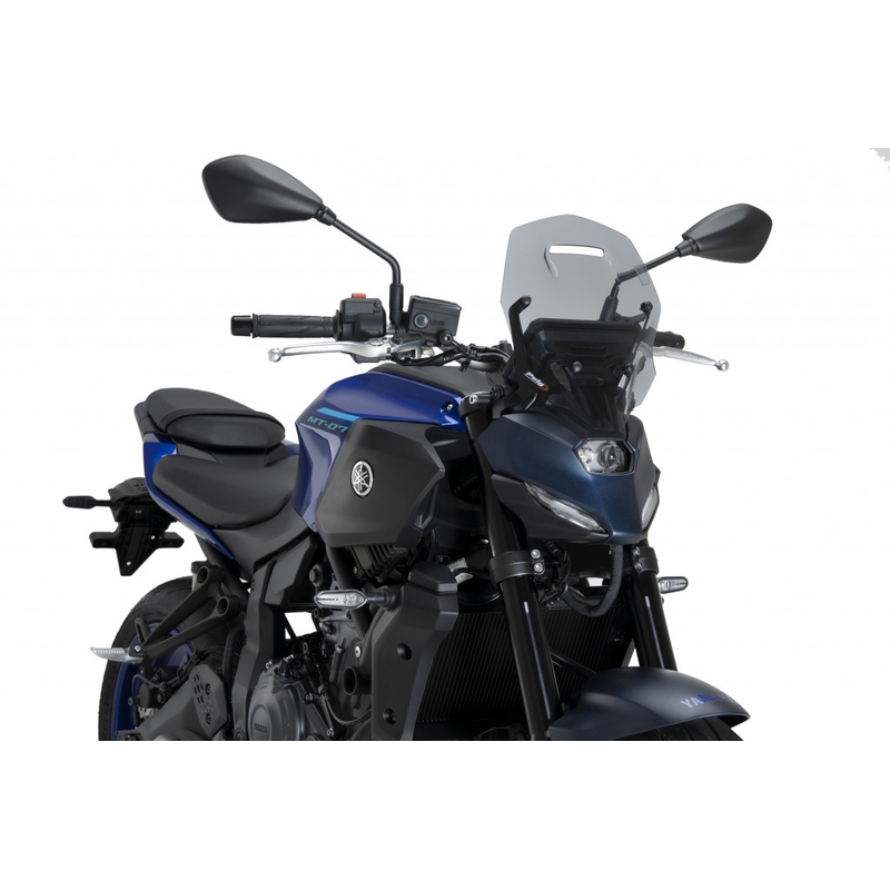 Windshield PUIG NEW GEN. TOURING smoke részére YAMAHA MT-07 700 2025-2026