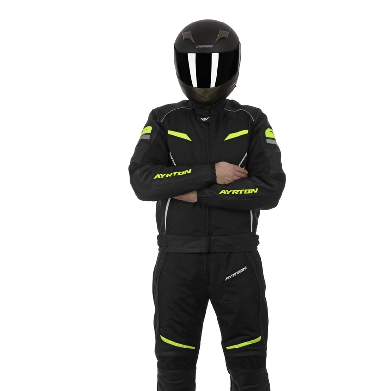 Férfi overall Ayrton Optimus fekete-fluo sárga eladás kiárusítás