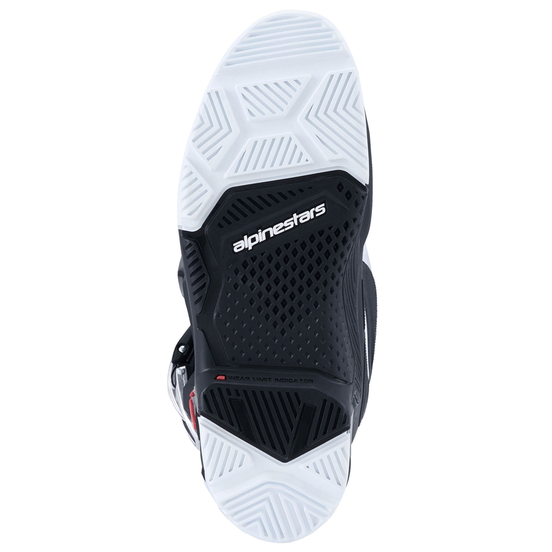Alpinestars Tech 7 Enduro motoros csizma fekete-fehér