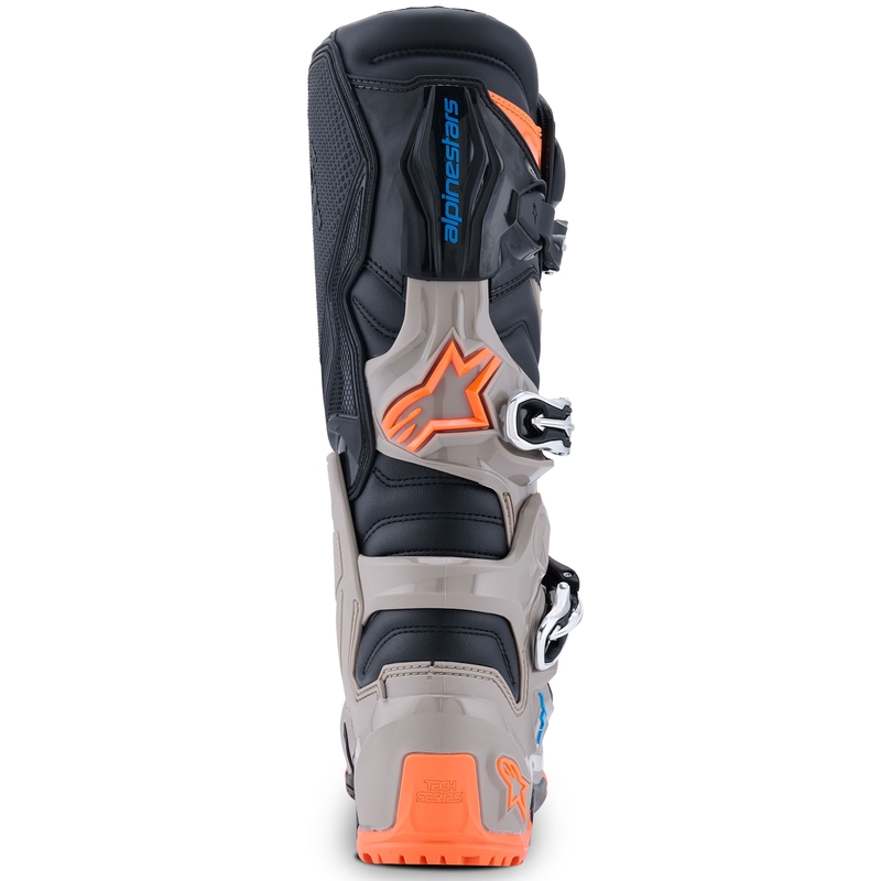 Alpinestars Tech 7 Enduro motoros csizma fekete-sötétszürke-fluo narancssárga