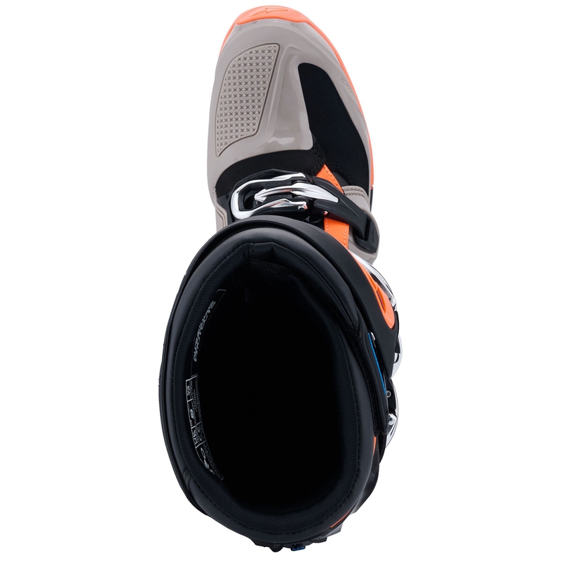 Alpinestars Tech 7 Enduro motoros csizma fekete-sötétszürke-fluo narancssárga