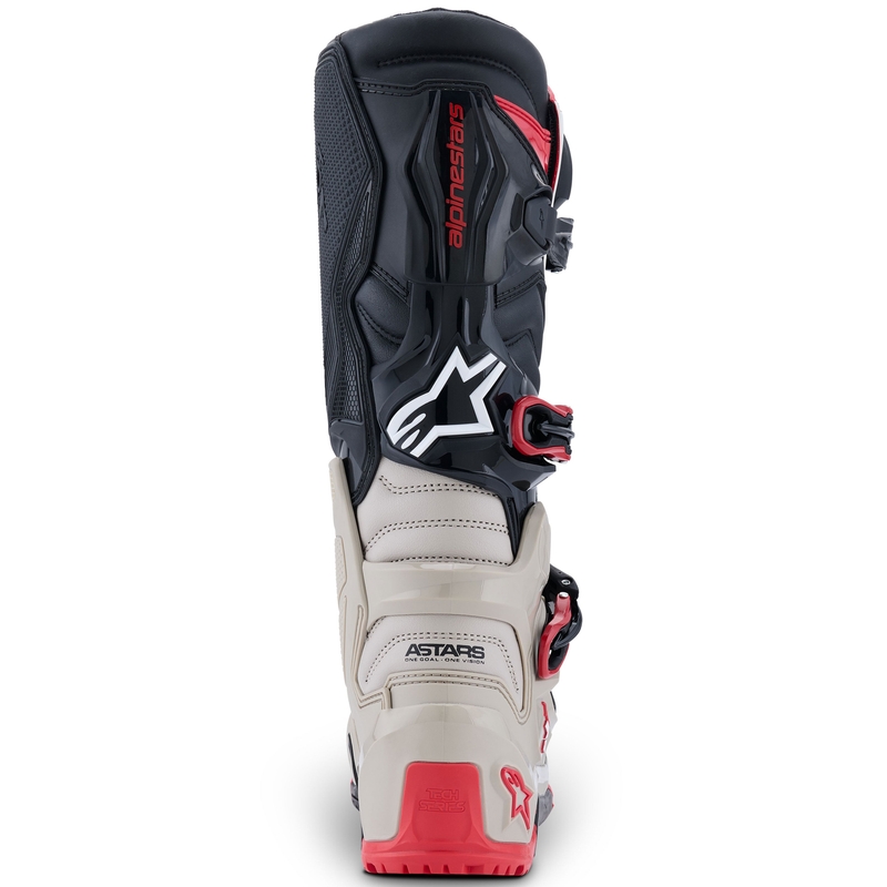 Alpinestars Tech 7 Enduro motoros csizma fekete-világosszürke-piros