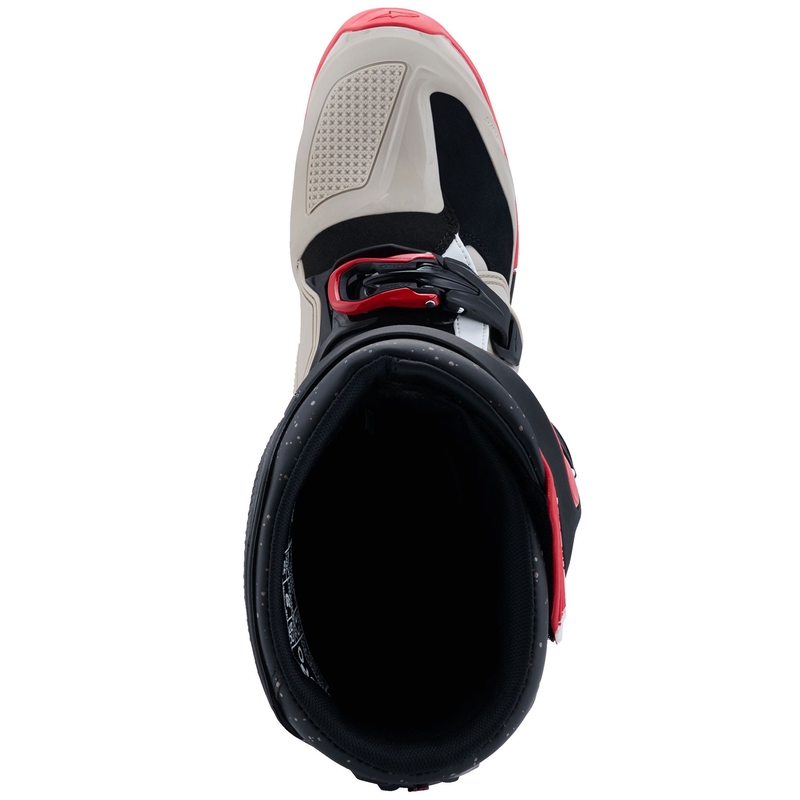 Alpinestars Tech 7 Enduro motoros csizma fekete-világosszürke-piros
