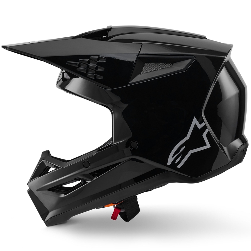 Alpinestars S-M3 Solid motokrossz bukósisak fekete