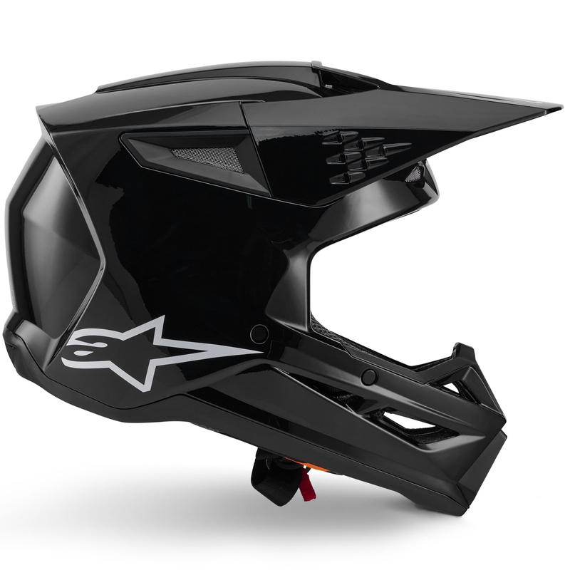 Alpinestars S-M3 Solid motokrossz bukósisak fekete