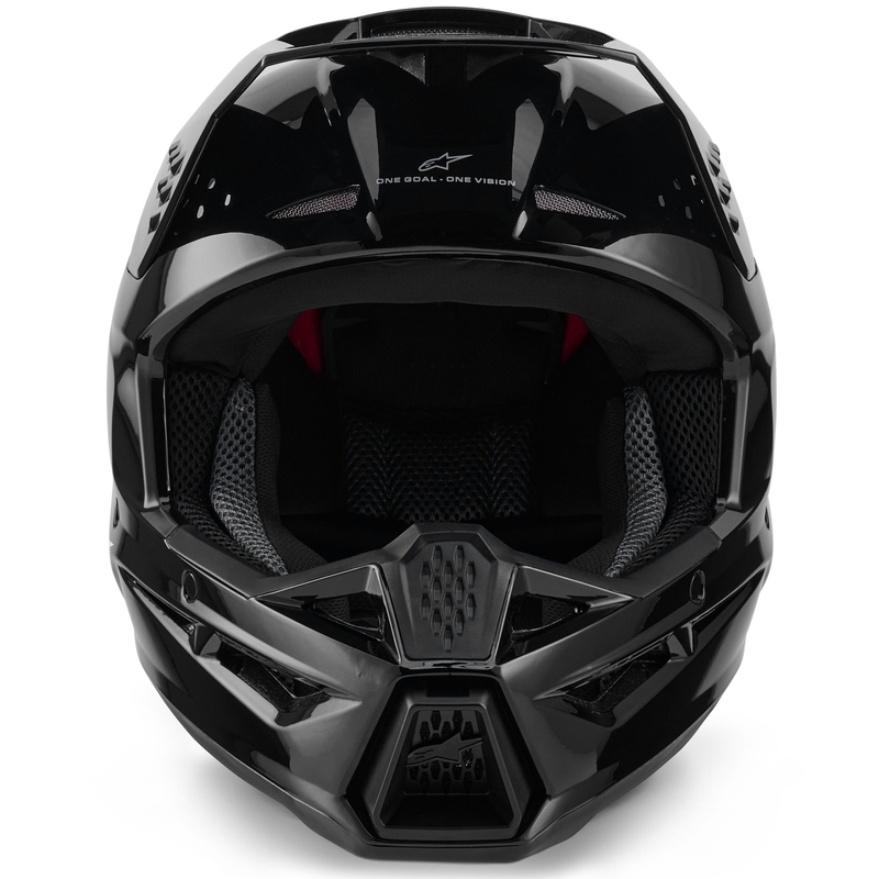 Alpinestars S-M3 Solid motokrossz bukósisak fekete