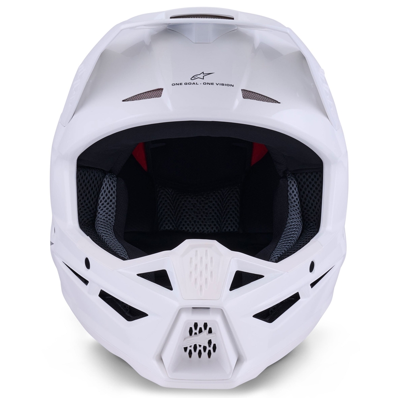 Alpinestars S-M3 Solid motokrossz bukósisak fehér