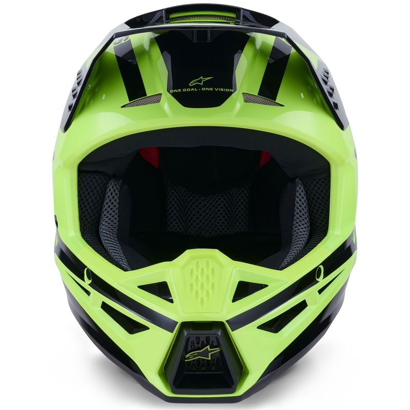 Alpinestars S-M3 Heat motokrossz bukósisak fluo sárga-fekete