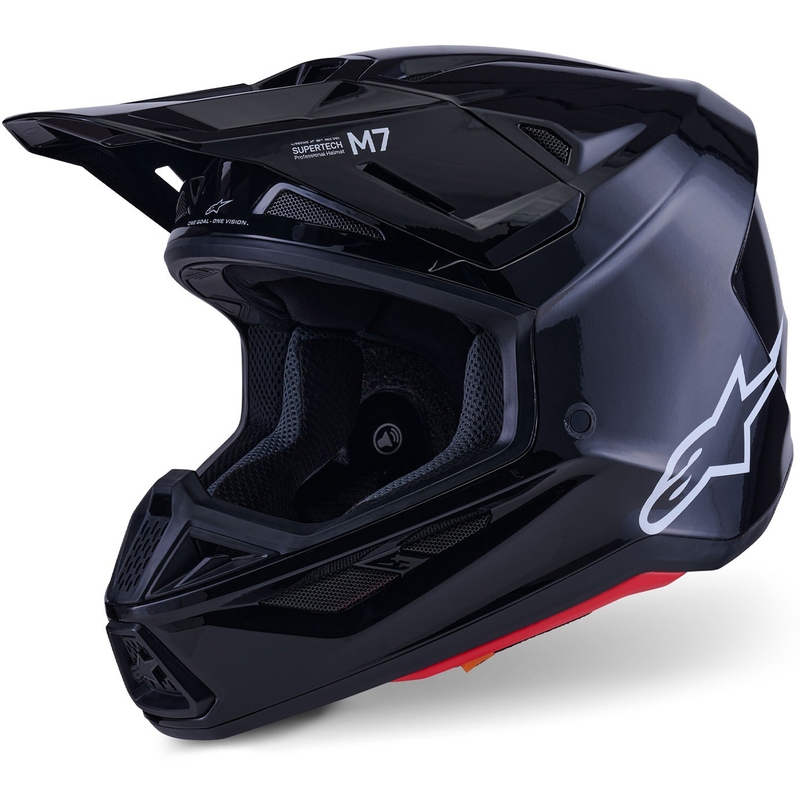 Alpinestars SM7 Solid motokrossz bukósisak fekete