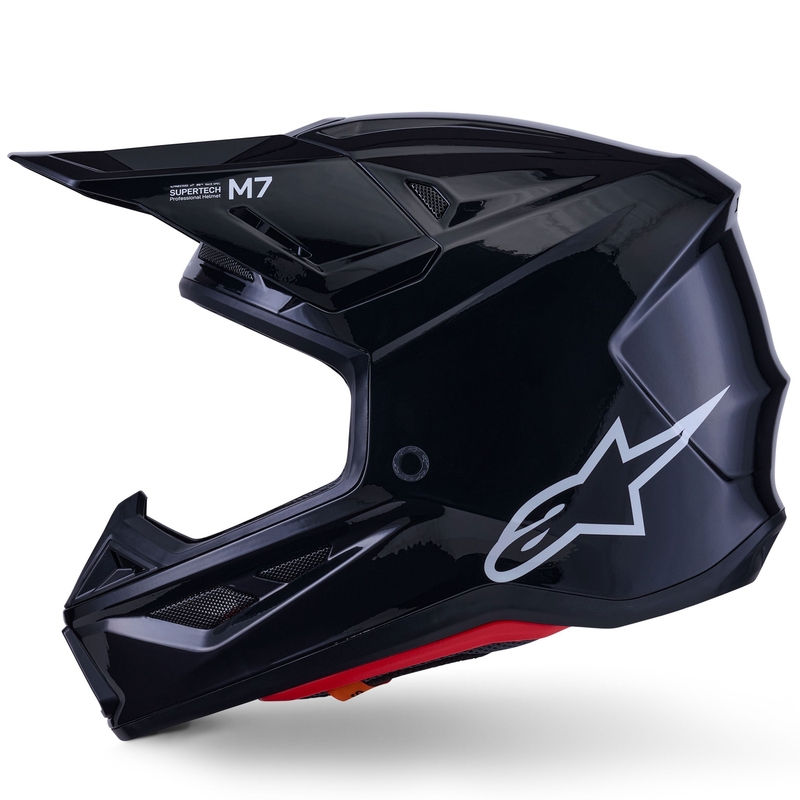 Alpinestars SM7 Solid motokrossz bukósisak fekete