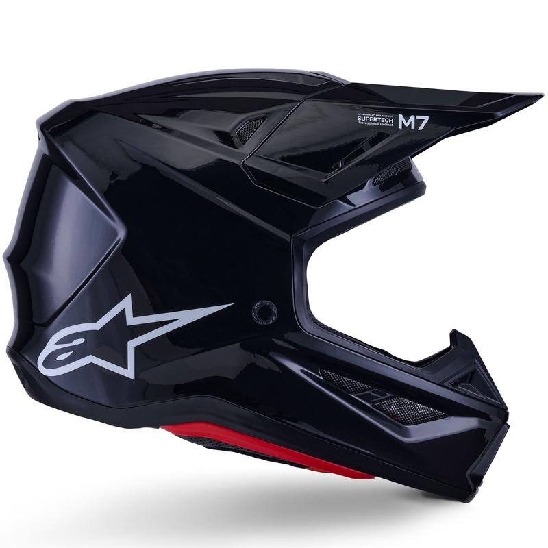 Alpinestars SM7 Solid motokrossz bukósisak fekete