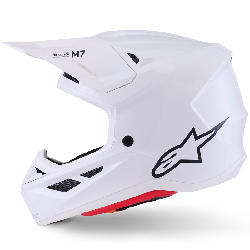 Alpinestars SM7 Solid motokrossz bukósisak fehér