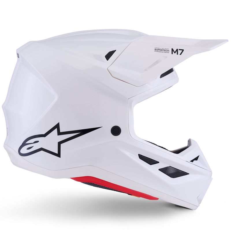 Alpinestars SM7 Solid motokrossz bukósisak fehér