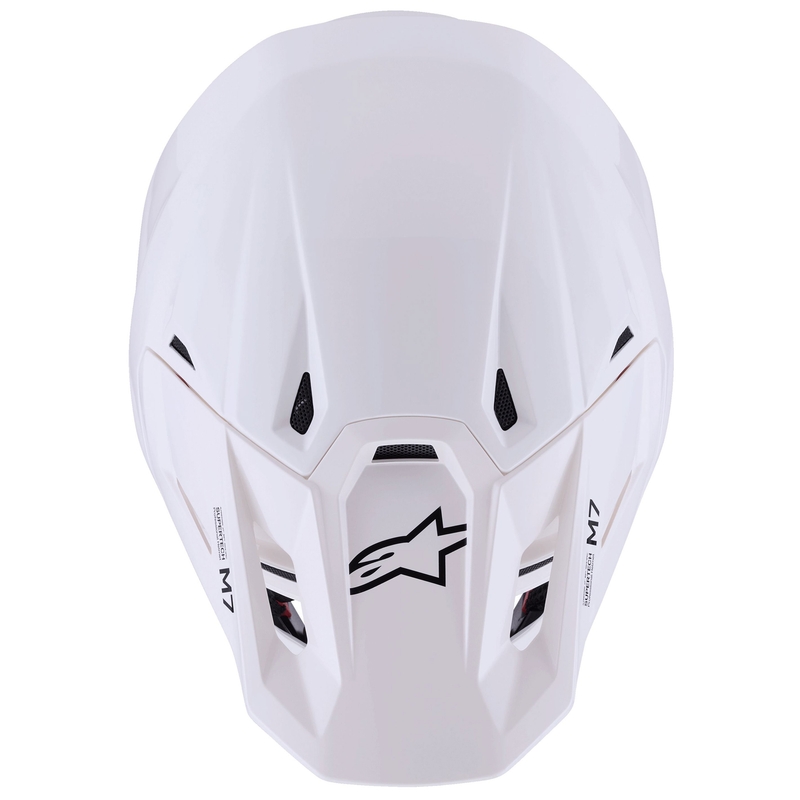 Alpinestars SM7 Solid motokrossz bukósisak fehér