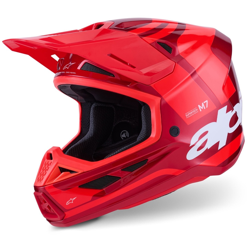 Alpinestars SM7 Core motokrossz bukósisak piros