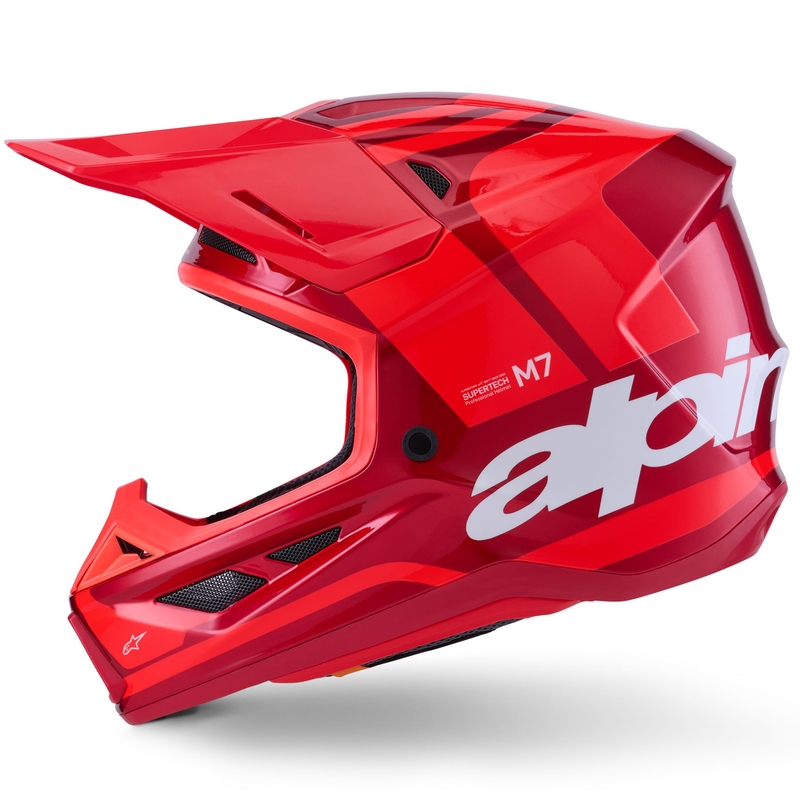 Alpinestars SM7 Core motokrossz bukósisak piros