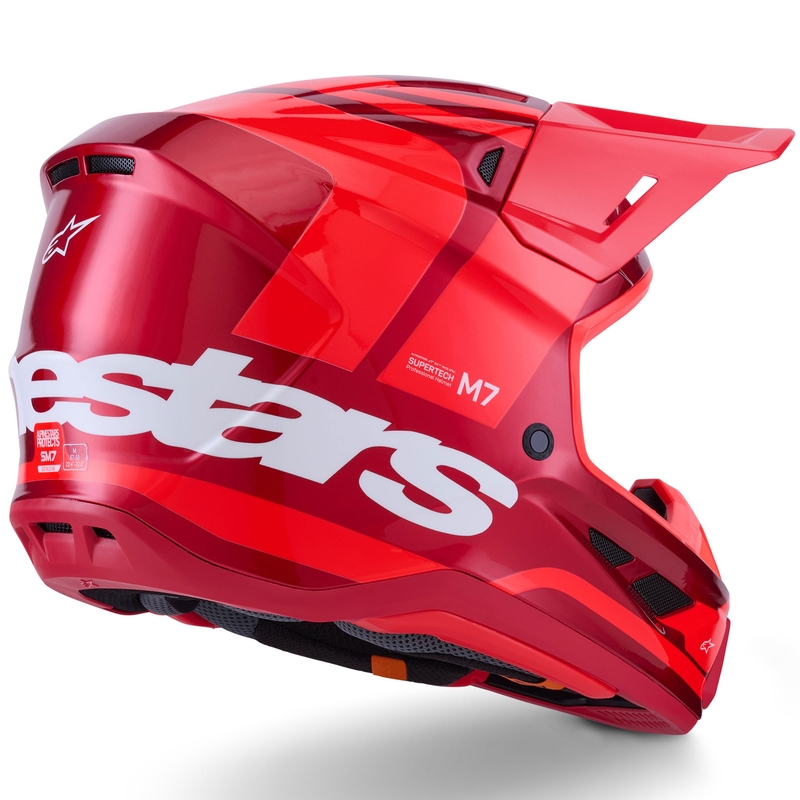 Alpinestars SM7 Core motokrossz bukósisak piros