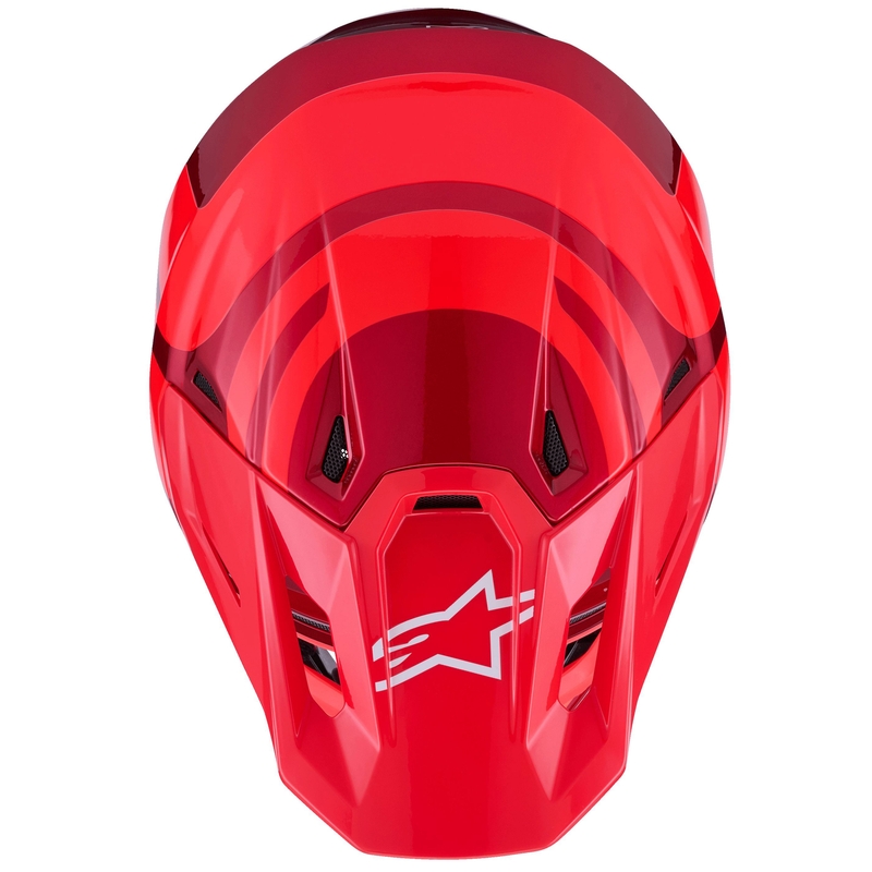 Alpinestars SM7 Core motokrossz bukósisak piros