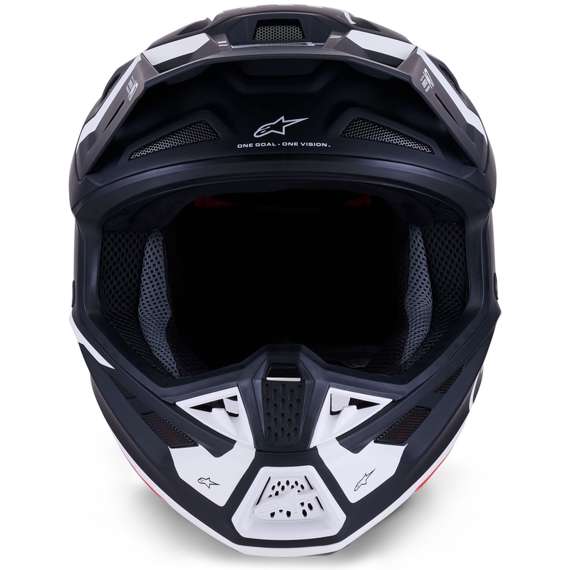 Alpinestars SM7 Dasher motokrossz bukósisak matt fekete-fehér