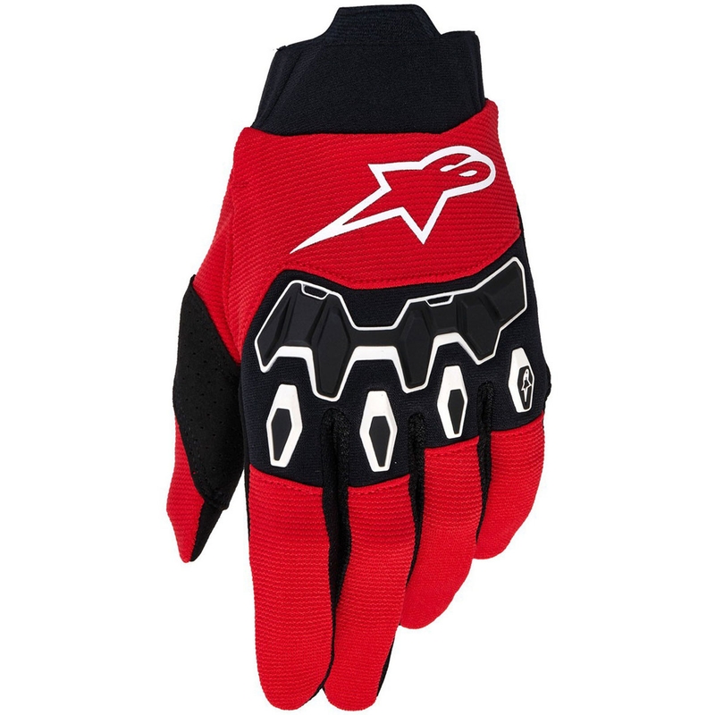 Alpinestars Full Bore V2 motokrossz kesztyű piros-fekete-fehér